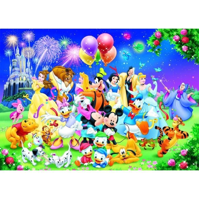 Ravensburger–Numéro d'Art format 18x24cm–Stitch–Kit de peinture par numéros–Activité détente et créative–Des 7 ans–23930