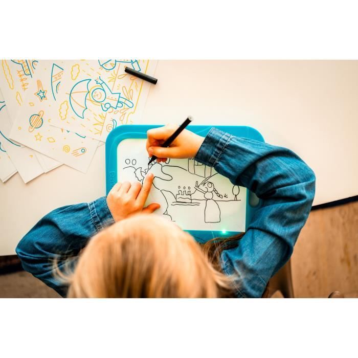 DESSINEO - Ma tablette a dessin - Jeu créatif - NATHAN - Des 4 ans