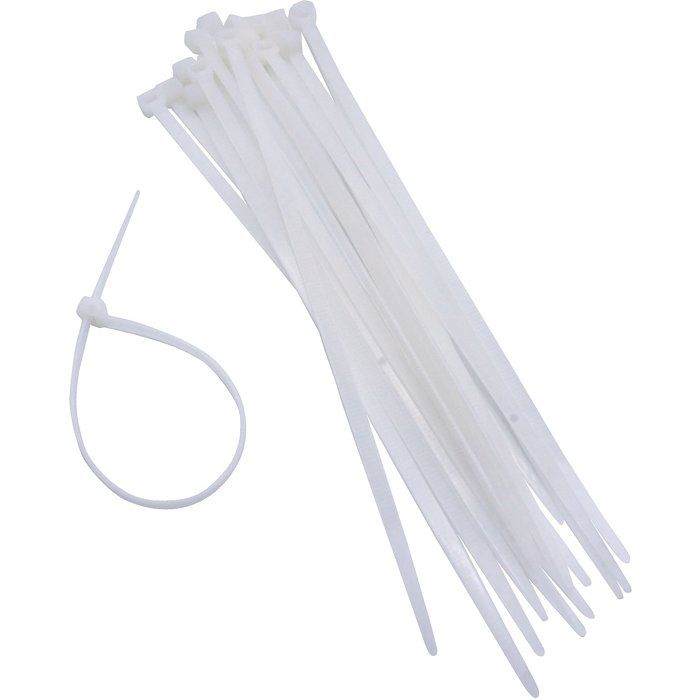 Collier de tuteurage - NATURE - 15 cm - Lot de 25 - Transparent