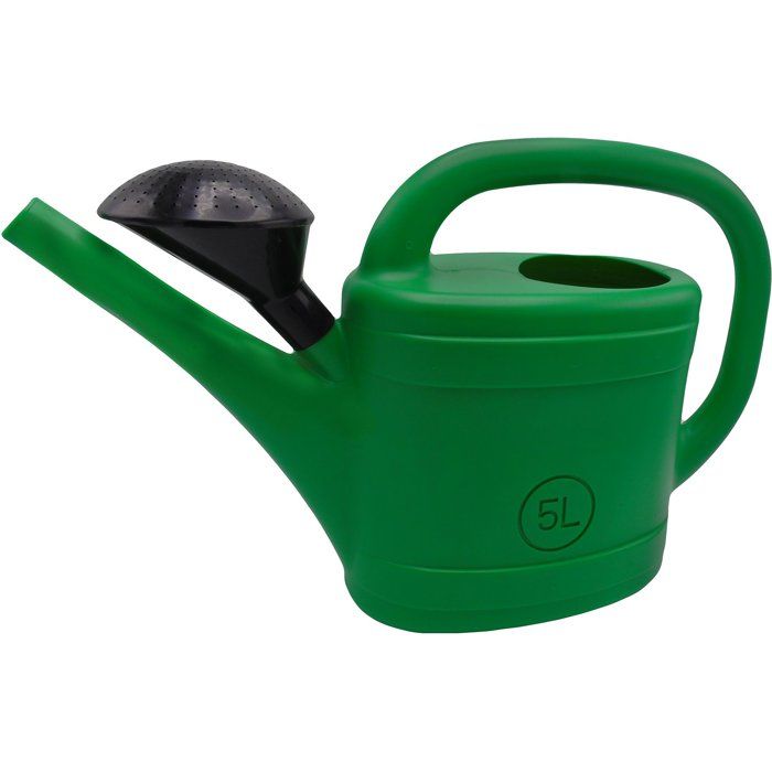 Arrosoir - NATURE - 5 L - Pomme d'arrosage - Vert