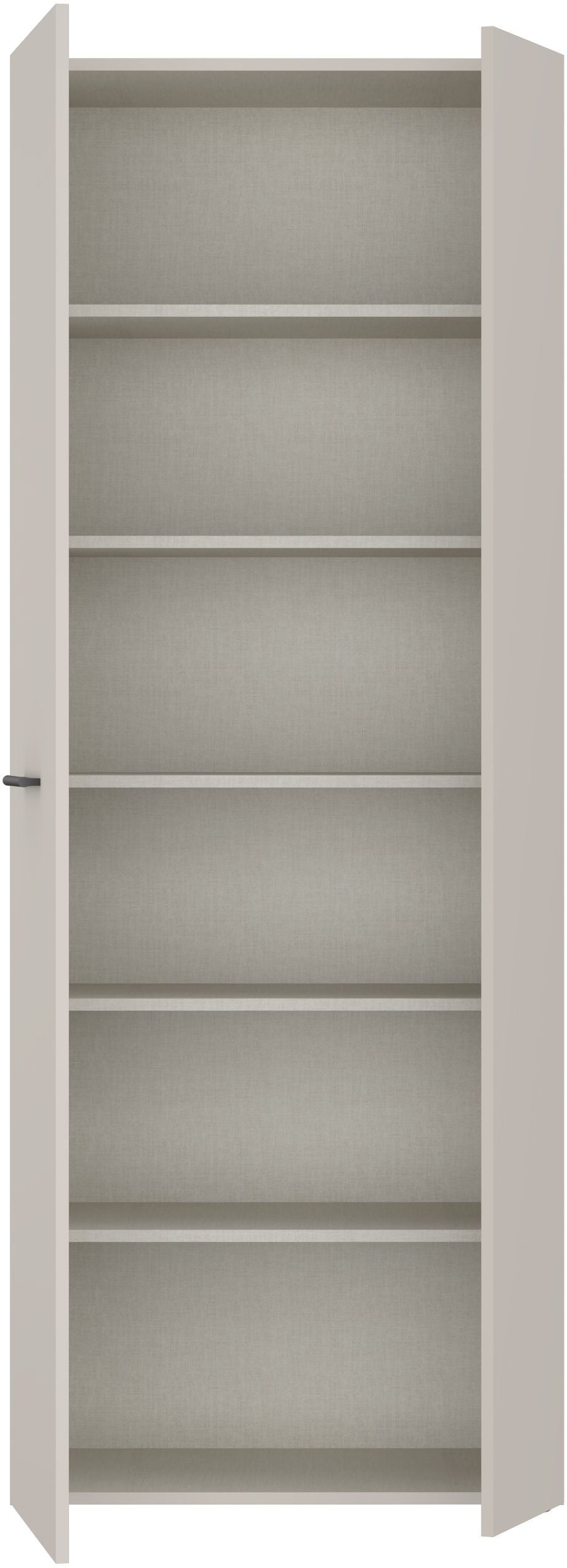 Armoire a chaussures - Beige sable - 18 paires - L68,7 x P36,5 x H181,1 cm