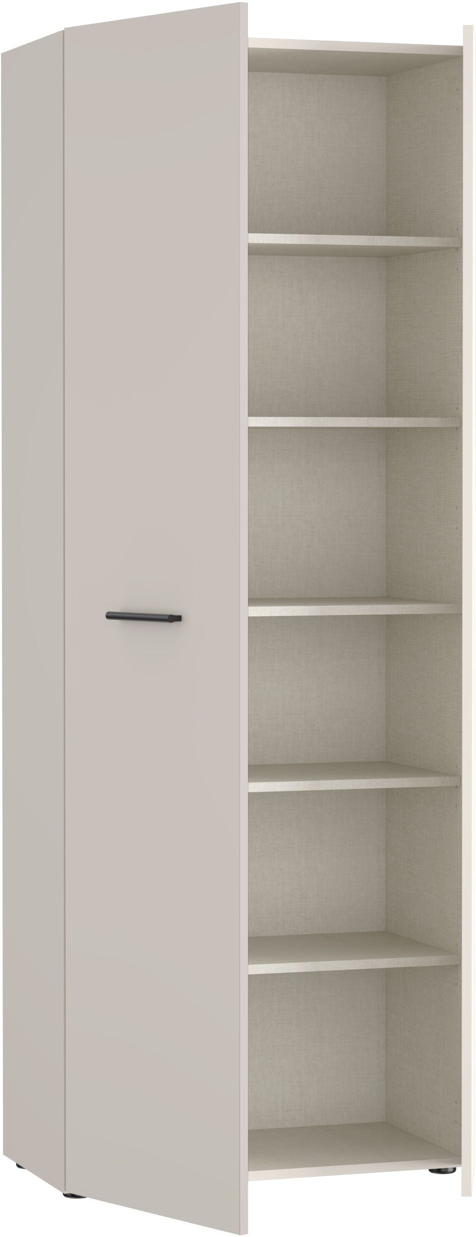 Armoire a chaussures - Beige sable - 18 paires - L68,7 x P36,5 x H181,1 cm