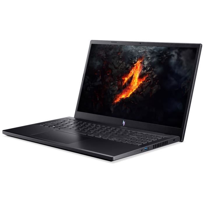PC Portable Gamer ACER Nitro V 15 ANV15-41-R85W - Sans Windows - 15,6 FHD IPS 144Hz - RTX 4050 -Ryzen 5-7535HS -RAM 16Go -512Go SSD