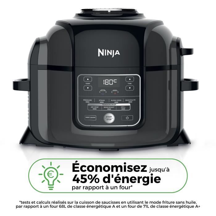 Multicuiseur NINJA - Foodi OP300EU - Capacité 6L - 7 programmes de cuisson - 1500W