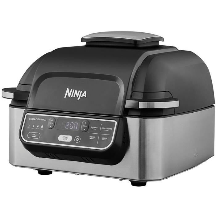 Grill d'intÈrieur NINJA FOODI AG301EU - Technologie Cyclonic Air - 5 modes de cuisson prÈprogrammÈs