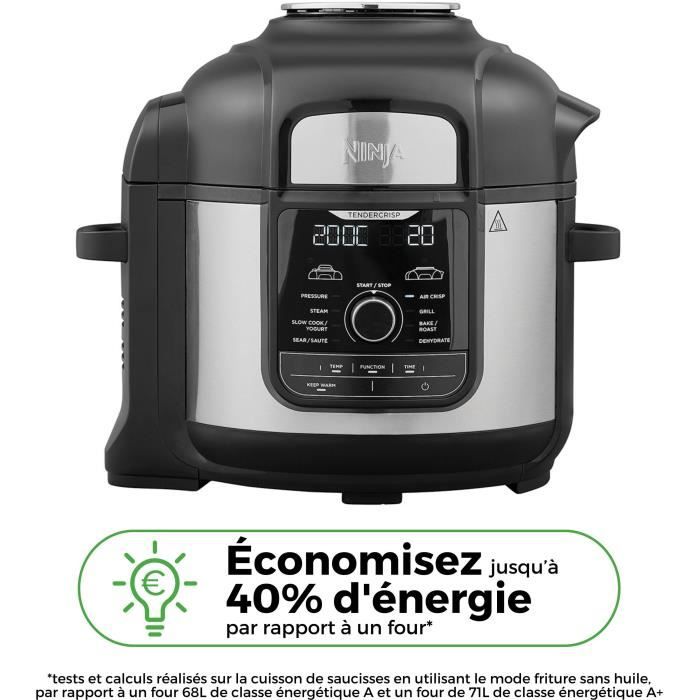 NINJA Foodi Max OP500EU - Multicuiseur 9-en-1 - 7,5 L - 1760W ñ Noir