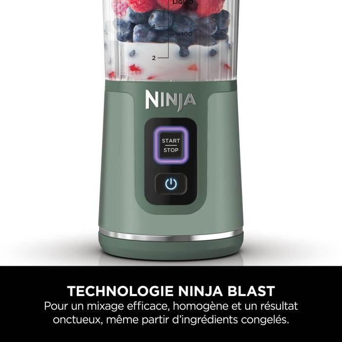 Blender portable sans fil NINJA Blast - Vert foret - BC151EUEM