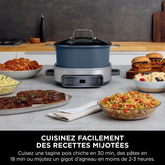 Mijoteuse NINJA - PossibleCooker Foodi MC1101EU - Capacité 6L - Jusqu'a 6 personnes - 8 programmes de cuisson