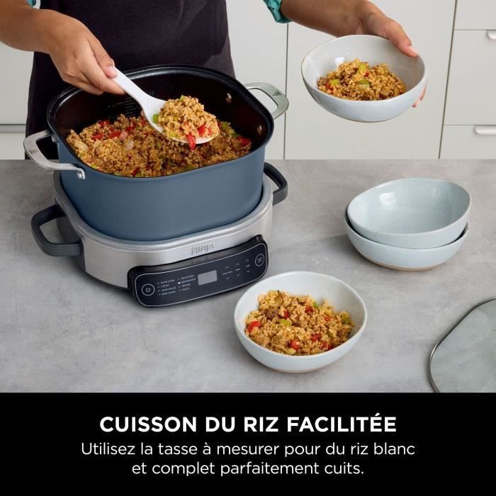 Mijoteuse NINJA - PossibleCooker Foodi MC1101EU - Capacité 6L - Jusqu'a 6 personnes - 8 programmes de cuisson