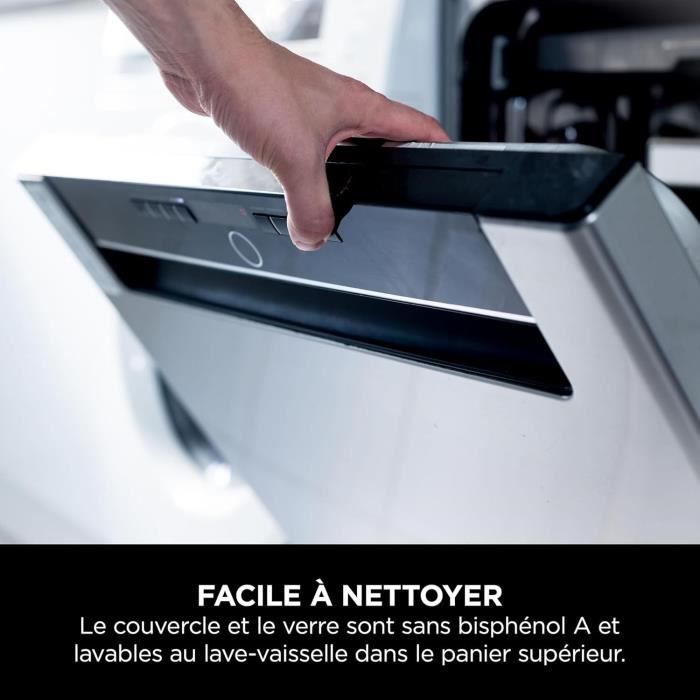 Blender portable NINJA Blast Max - BC251EULD - bol 530 ml - autonomie 2h - sans fil - sans BPA - argent