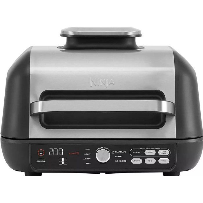 Grille-viande NINJA - Foodi Max Pro AG651EU - Capacité 3,8L - Argent / Noir - 2460W