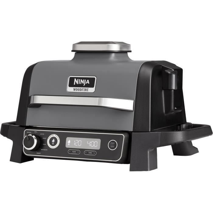 Barbecue électrique et fumoir NINJA - Woodfire OG701EU - 7 programmes de cuisson