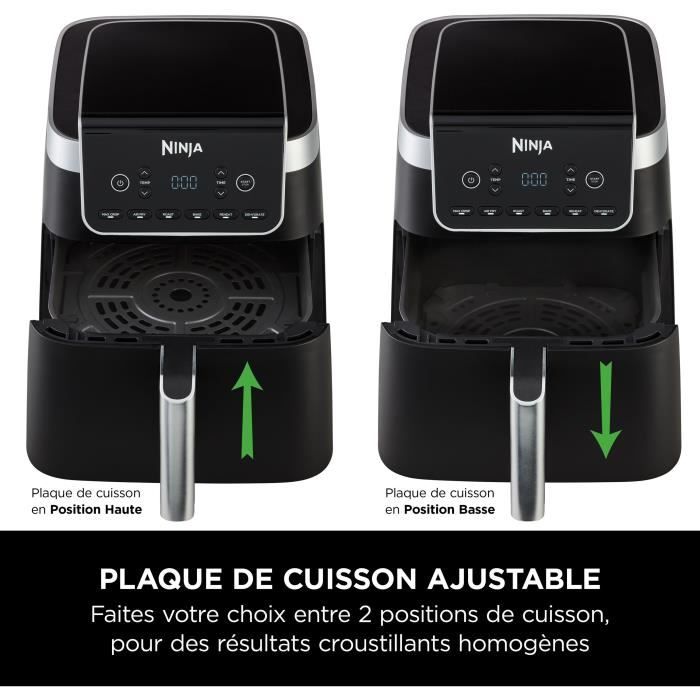 Friteuse sans huile NINJA - Max Pro AF180EU - Capacité 6,2L - 6 programmes de cuisson - 2000W