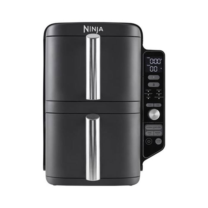 Friteuse sans huile NINJA Foodi - Double Stack SL400EU - 9,5 L - 2 tiroirs de cuisson indÈpendant - 6 modes de cuisson - 2470W