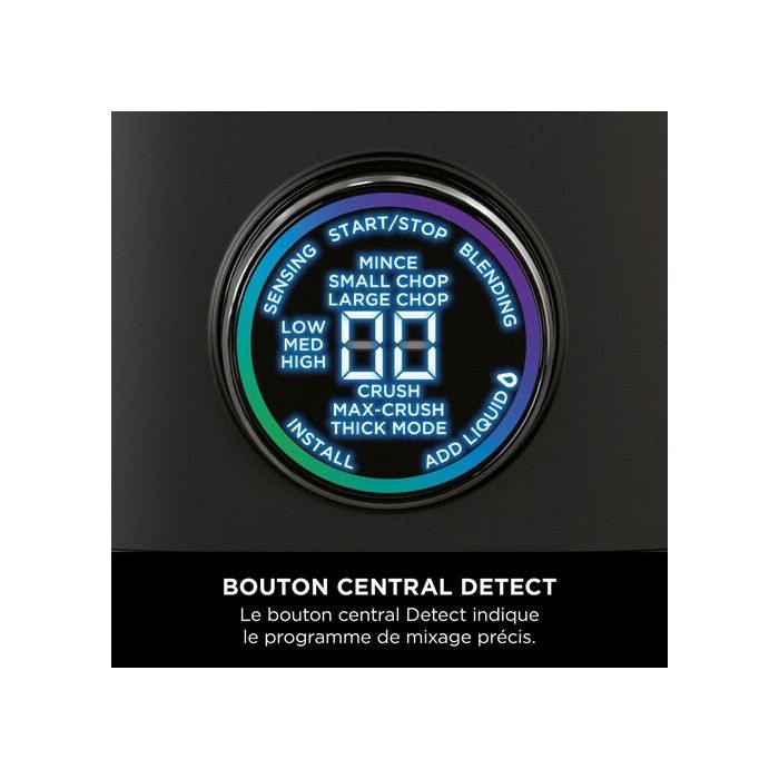 Blender Ninja Detect Power Blender Pro 1200W - 2-en-1 TB301EU - 2L - 15 modes - 10 vitesses - Noir