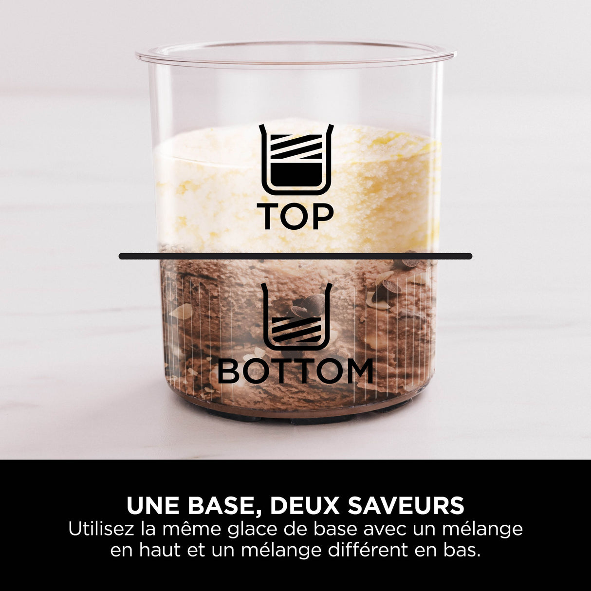 Machine a glaces NINJA - CREAMi Deluxe NC502EU - 2 pots inclus 709ml - 10 programmes