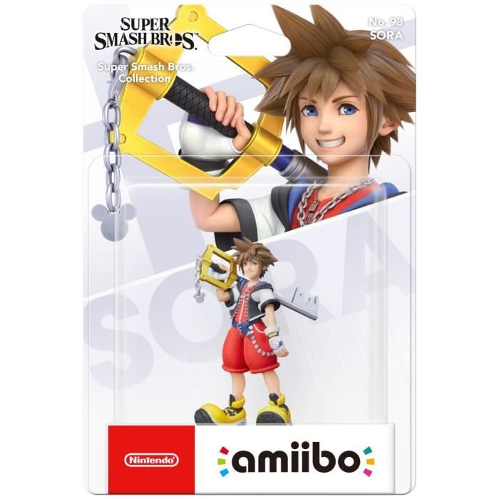 Figurine Amiibo - Sora N°93 Collection Super Smash Bros.