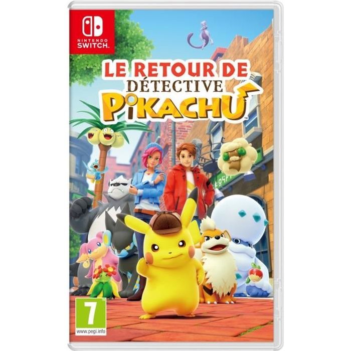 Le Retour de DÈtective Pikachu ï Jeu Nintendo Switch