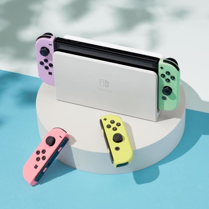 Paire de manettes Joy-Con Violet Pastel & Vert Pastel pour Nintendo Switch