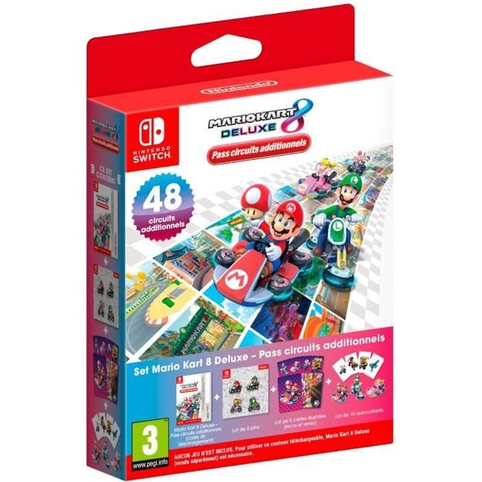 Set Pass Circuits Additionnels de Mario Kart 8 Deluxe ï Jeu Nintendo Switch