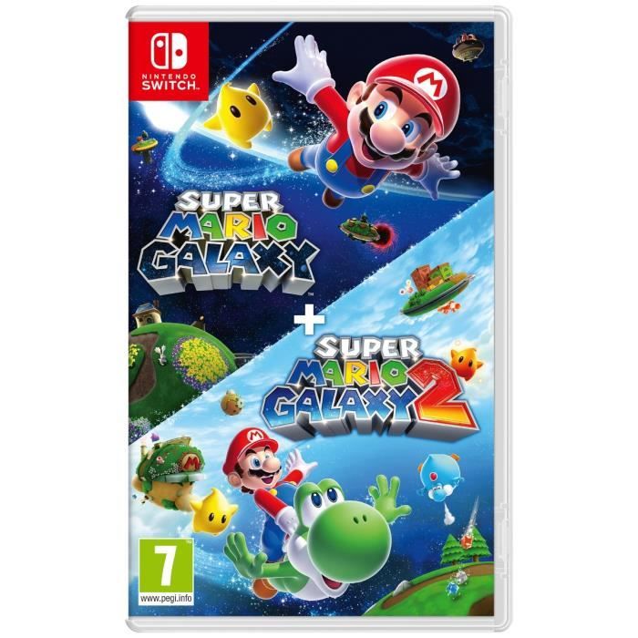 Super Mario Galaxy + Super Mario Galaxy 2 Jeu Nintendo Switch