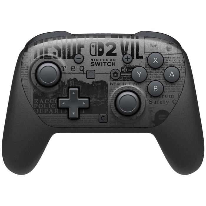 Manette Switch Pro 2 pour Nintendo Switch 2 • Édition Resident Evil Requiem