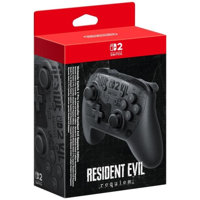 Manette Switch Pro 2 pour Nintendo Switch 2 • Édition Resident Evil Requiem