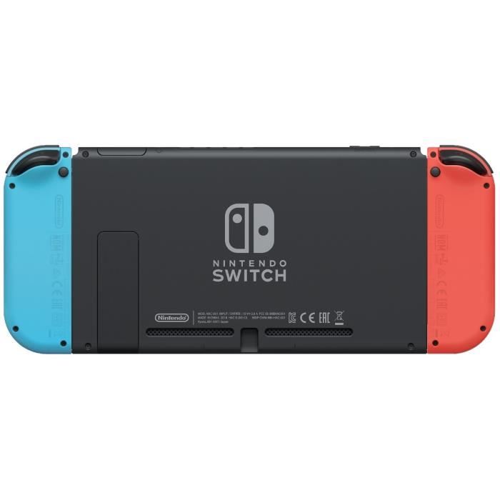 Console Nintendo Switch ï Bleu NÈon & Rouge NÈon + Nintendo Switch Sports (PrÈ-installÈ) + 12 mois d'abonnement NSO (Code)