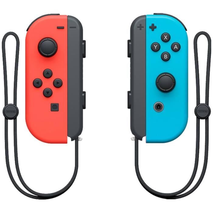 Console Nintendo Switch ï Bleu NÈon & Rouge NÈon + Nintendo Switch Sports (PrÈ-installÈ) + 12 mois d'abonnement NSO (Code)