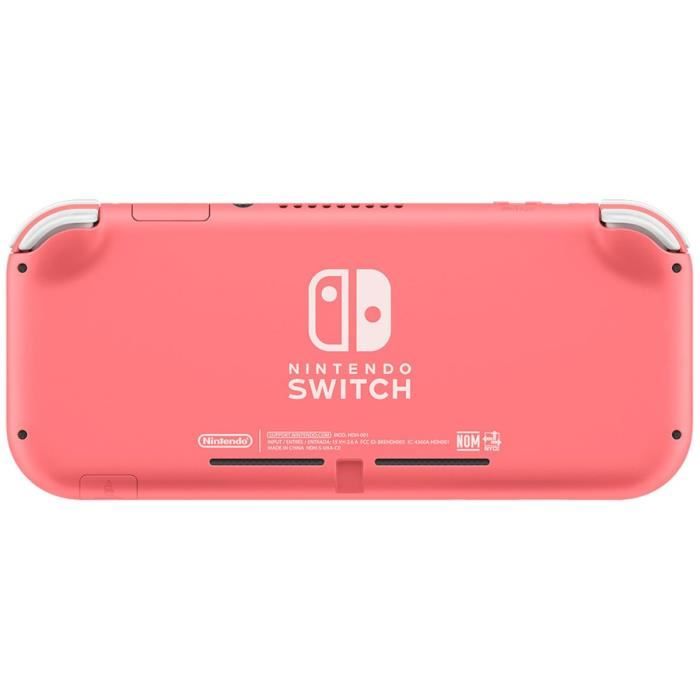 Console portable Nintendo Switch Lite Corail + Animal Crossing: New Horizons (Téléchargement)