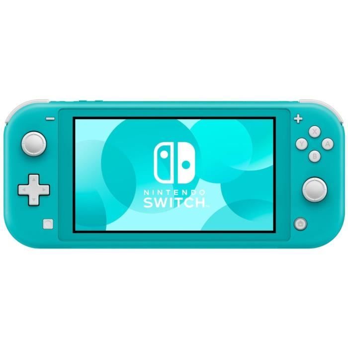 Console portable Nintendo Switch Lite Turquoise + Animal Crossing: New Horizons (Téléchargement)