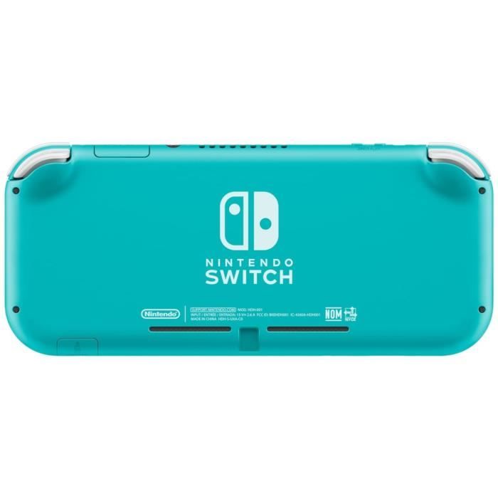 Console portable Nintendo Switch Lite Turquoise + Animal Crossing: New Horizons (Téléchargement)