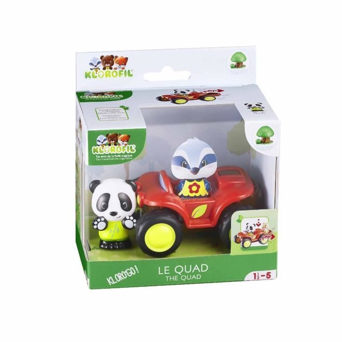 Quad Kloro'go - VULLI - Rouge, jaune et noir - Intérieur - Mixte - Des 18 mois