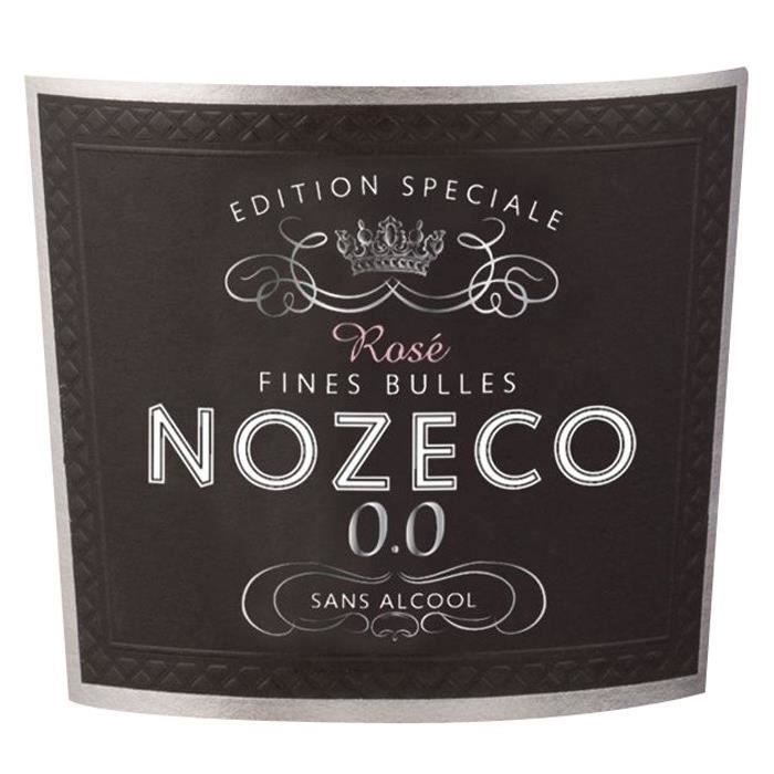 Nozeco - Brut Rosé - Boisson gazeuse desalcolisée
