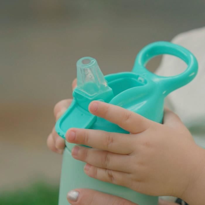 Gourde isotherme - NUBY - 300 ml - Acier inocydable - Turquoise