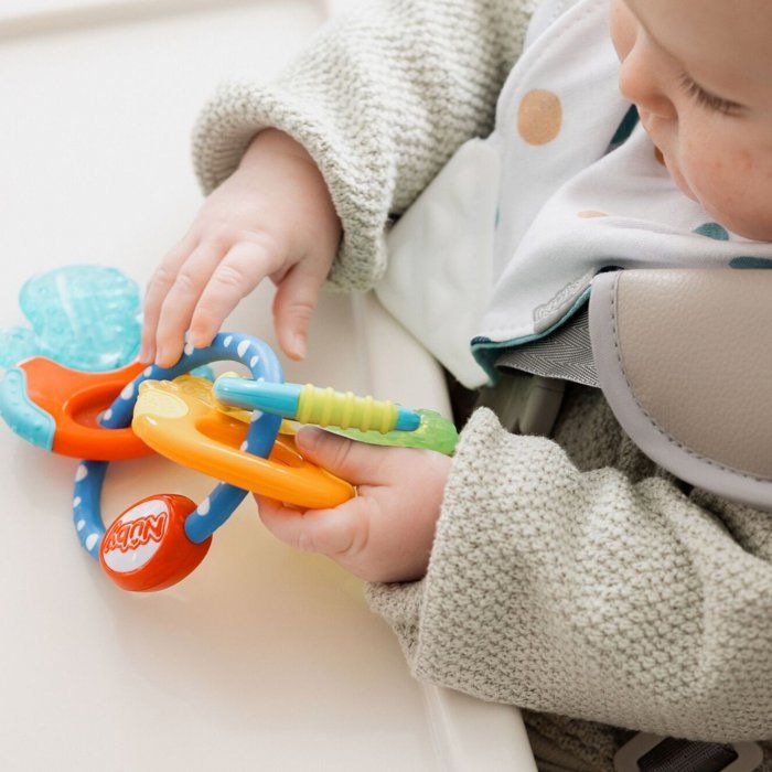 Anneau de dentition - NUBY - IcyBite - Gel réfrigérant - Des 3 mois