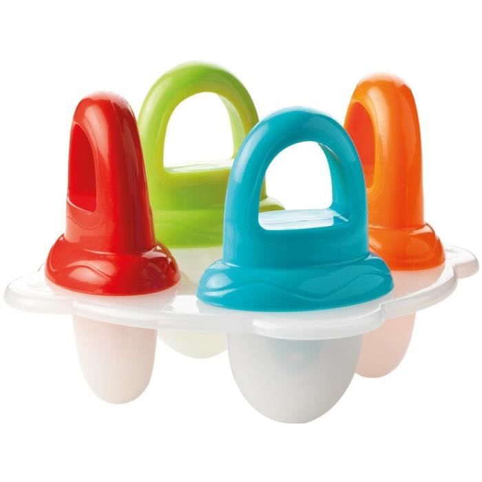 Moules a glace - NUBY - Fruitsicles - 4 bâtonnets