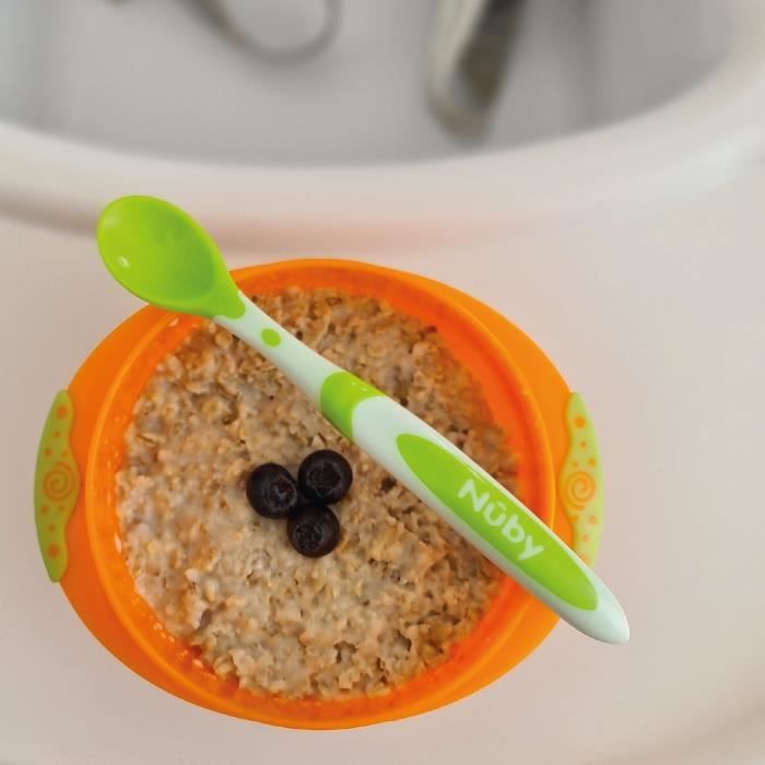 Lot de 6 cuilleres de sevrage - NUBY - Multicolore