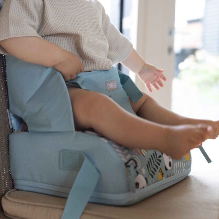 Siege réhausseur enfants - NUBY - Panda - Pliable - Mousse - Imperméable - Des 6 mois