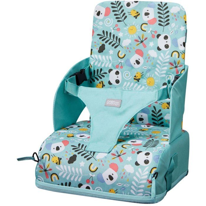 Siege réhausseur enfants - NUBY - Panda - Pliable - Mousse - Imperméable - Des 6 mois