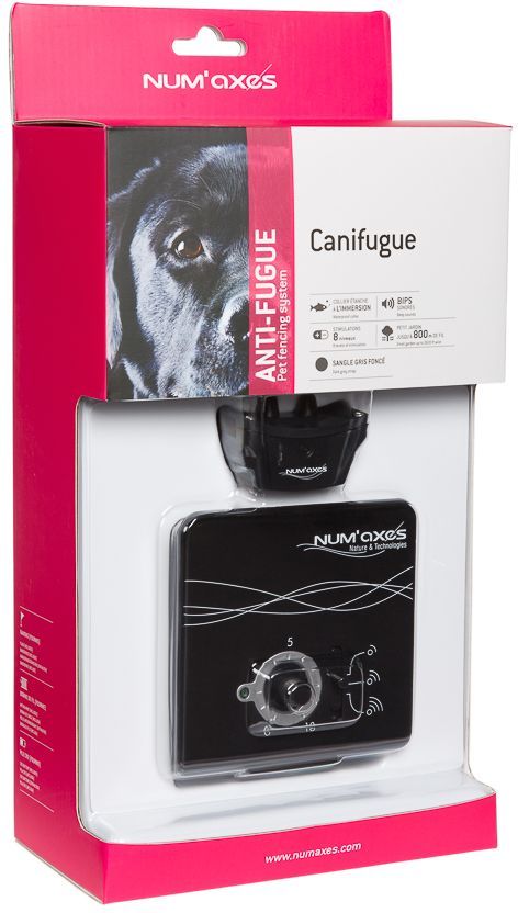 Set complet - NUM'AXES - CANIFUGUE MIX FUG1032 - Noir - Jusqu'a 800 m