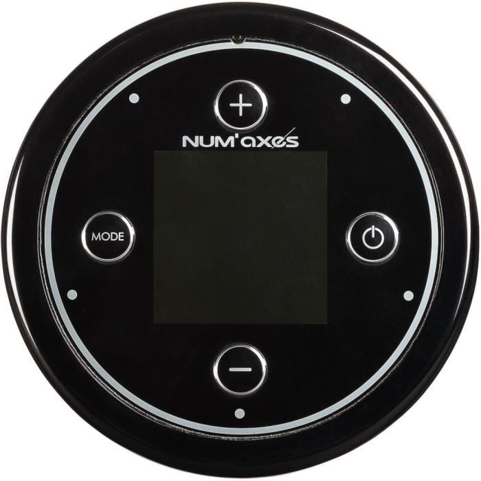 Borne anti-fugue 2 a 120 metres - NUM'AXES - CANIFUGUE FUG1034 - Noir