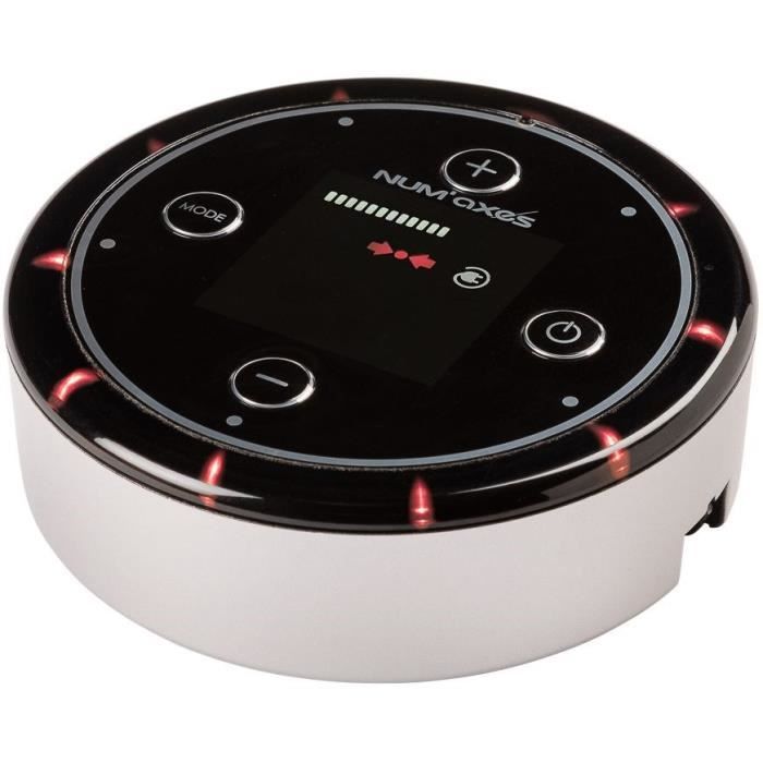 Borne anti-fugue 2 a 120 metres - NUM'AXES - CANIFUGUE FUG1034 - Noir