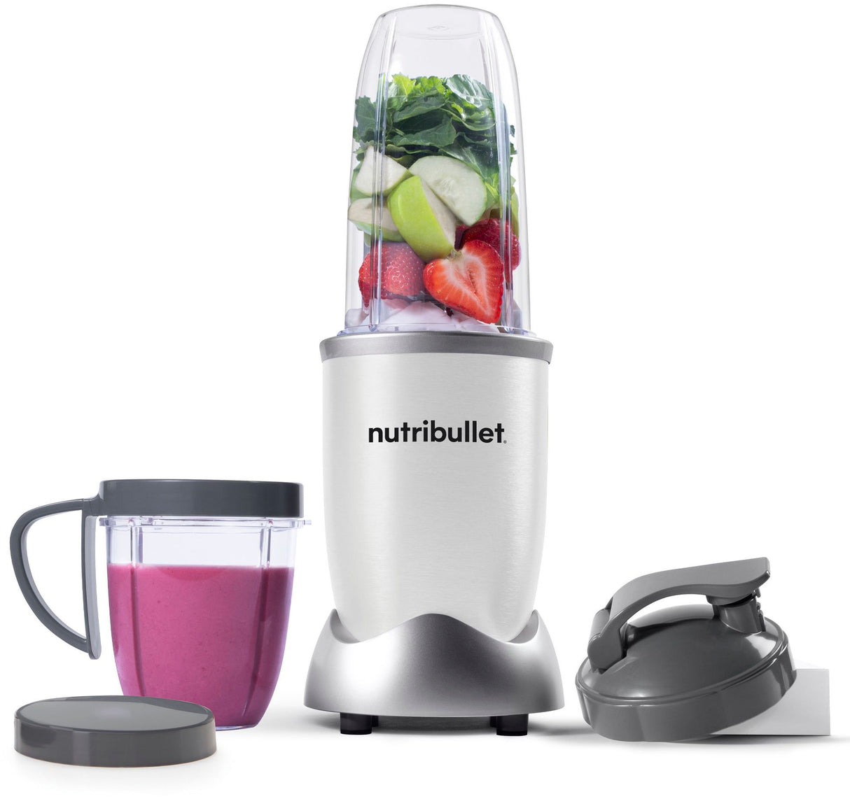 Blender - NUTRIBULLET - NB9-1023W - 900 W - 2 tasses sans BPA (900 ml/500 ml) - Blanc