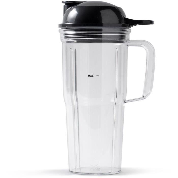 Blender - NUTRIBULLET - NBF500DG - Acier inoxydable - 1.65L - 1200 Watt - Noir