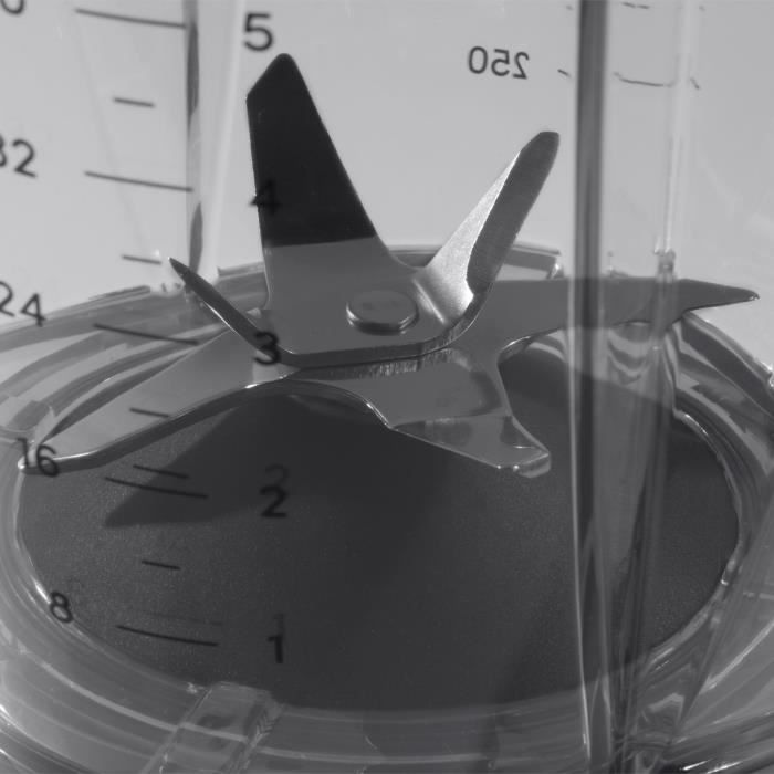 Blender - NUTRIBULLET - NBF500DG - Acier inoxydable - 1.65L - 1200 Watt - Noir