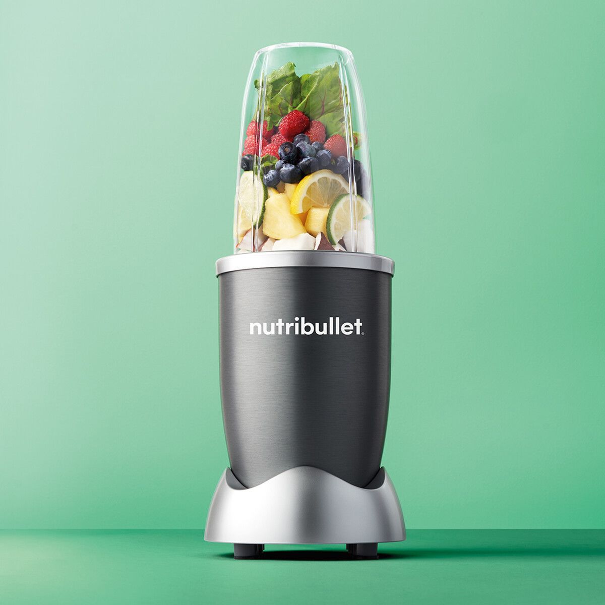 Blender - NUTRIBULLET Original 600 - NB606DG - 600 W - 2 tasses incluses 700 ml et 500 ml - Gris - Sans BPA