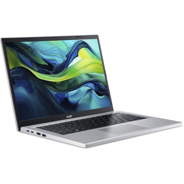 PC Portable ACER Aspire Go 14 : Win 11 - 14'' WUXGA IPS - AMD Ryzen 5 7520U - RAM 16Go - 512Go SSD
