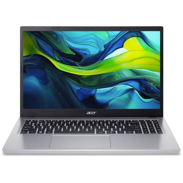 PC Portable ACER Aspire Go 15 : Win 11 - 15.6'' FHD - Intel Core 3 N355 - RAM 8Go - 512Go SSD