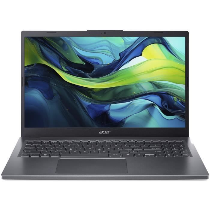 PC Portable ACER - Aspire A15-61M-R8W0 - Win 11 - 15,6'' FHD 60Hz - Ryzen 5-8640HS - RAM 8Go -Stockage 512Go SSD -Radeon CGN -AZERTY